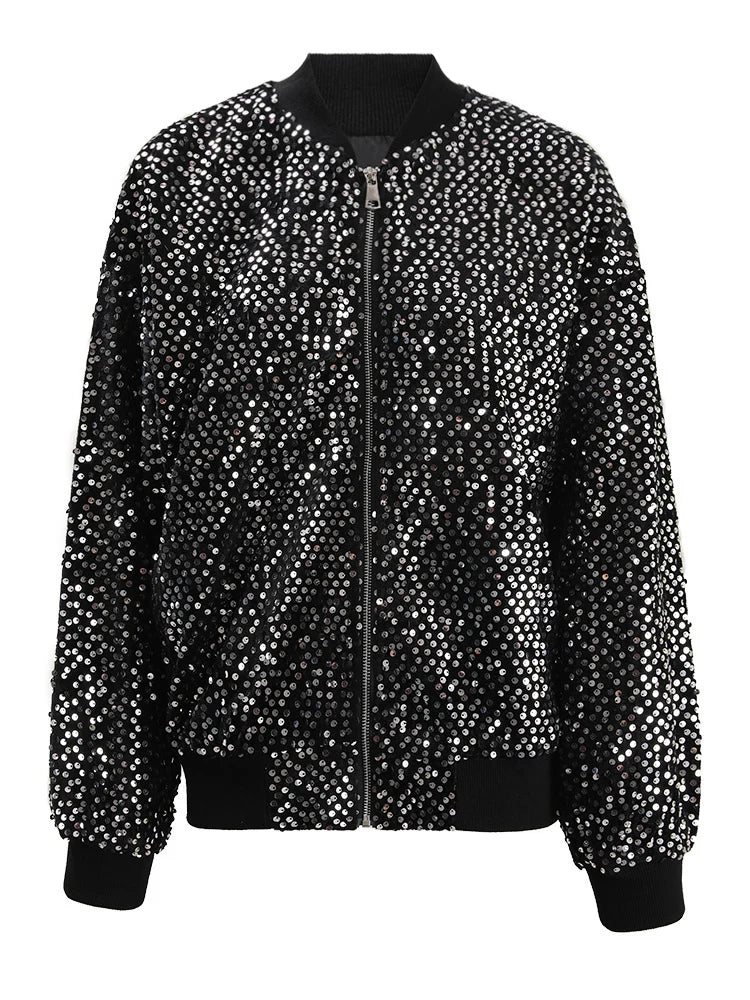 Black Sequins Jacket