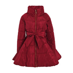 Cotton-Padded Bow Coat