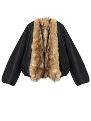 Faux Fur Lined Jacket