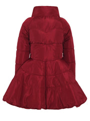 Cotton-Padded Bow Coat