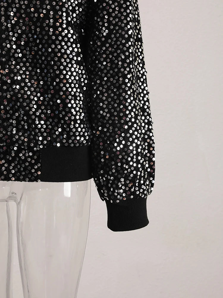 Black Sequins Jacket