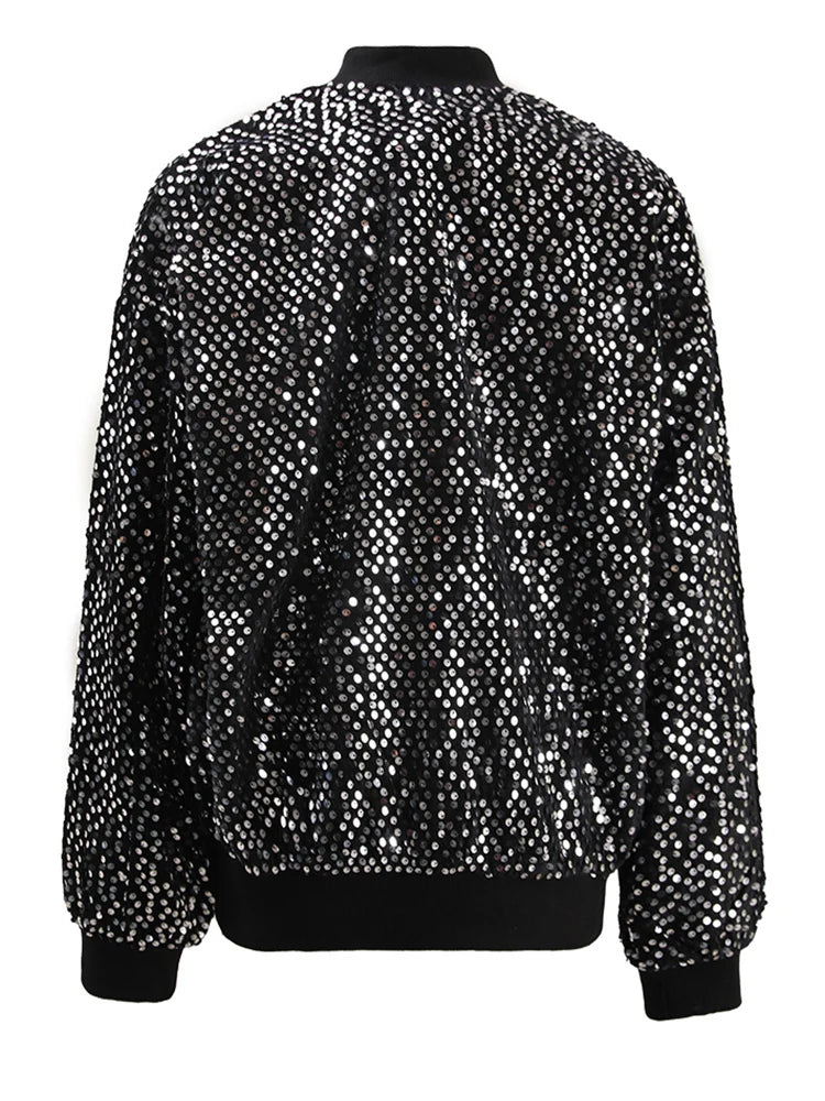 Black Sequins Jacket