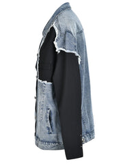 Contrast Denim Jacket