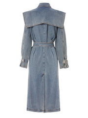 Denim Trench Coat