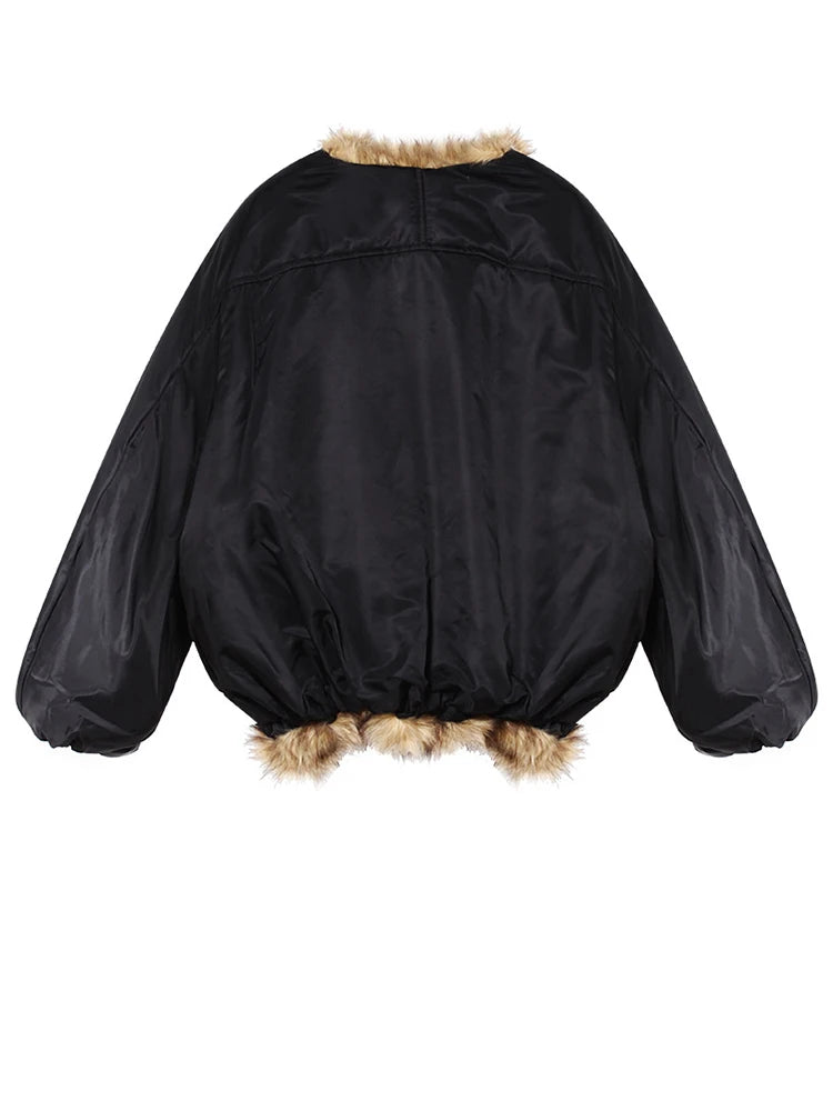 Faux Fur Lined Jacket