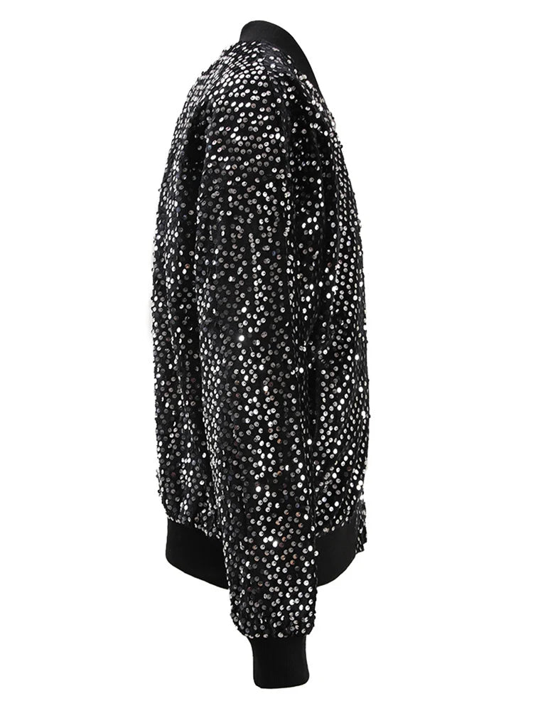 Black Sequins Jacket