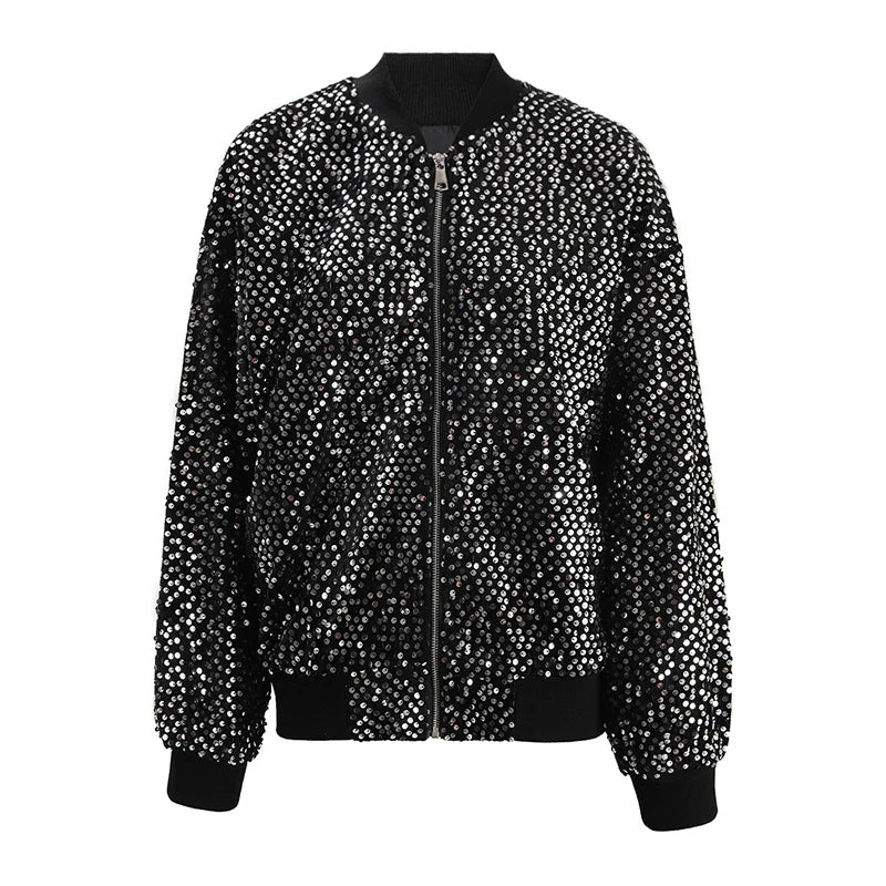 Black Sequins Jacket