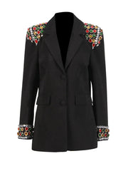 Spliced Crystals Blazer